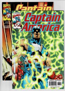 Captain America #37 & #38 (2001) Another Fat Mouse BOGO! BOGO? Read Description