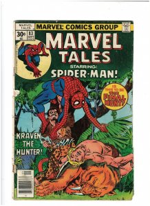 Marvel Tales #83 Spider-man vs. Kraven 1977 FR 1.0 VERUY ROUGH SHAPE