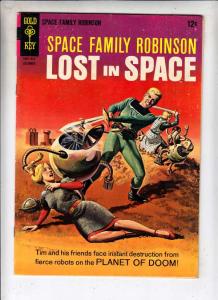 Space Family Robinson, Lost in Space #19 (Dec-66) VF High-Grade Will Robinson...