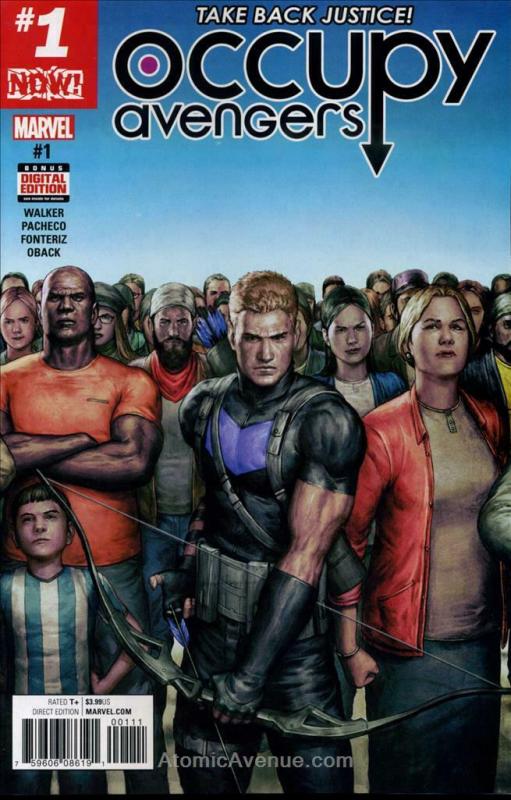 Occupy Avengers #1 VF/NM; Marvel | save on shipping - details inside