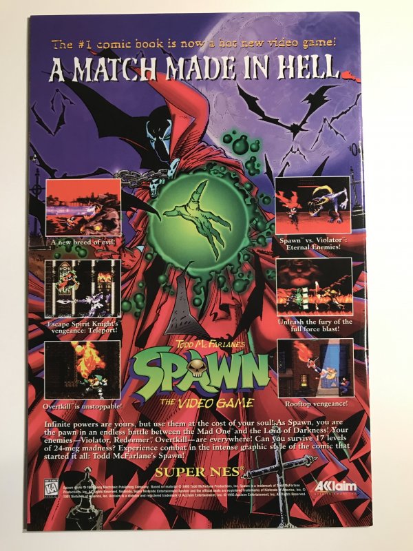 Wildstorm #3 (Spawn Video game ad/Back cover)