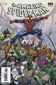 AMAZING SPIDER-MAN #1 LGY #895 BAGLEY ROMITA 1:100 VARIANT MARVEL COMICS (2022)