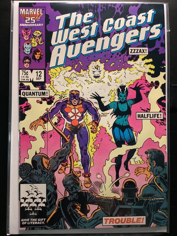 West Coast Avengers #12 Direct Edition (1986)