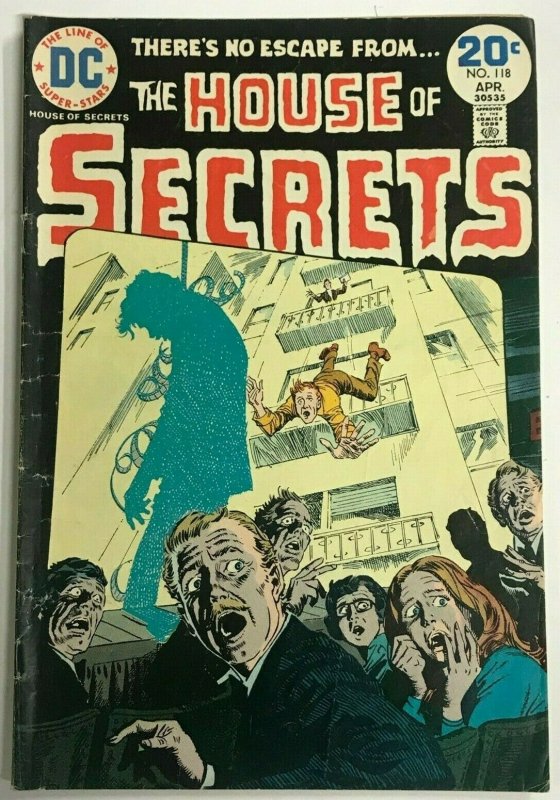 HOUSE OF SECRETS#118 FN 1974 DC BRONZE AGE COMICS