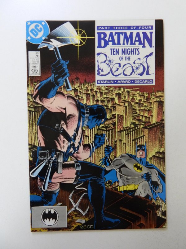 Batman #419 Direct Edition (1988) VF+ condition