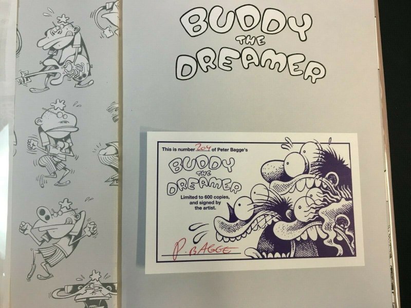 BUDDY THE DREAMER HATE VOL. 2 SIGNED BY PETER BAGGE 204/600 Fisherman Collection