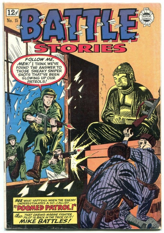 Battle Stories #15 1964- Golden Age Reprint war comic VG