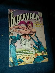 Blackhawk #134 dc comics 1960 The Runaway Genie! Silver age classic cover
