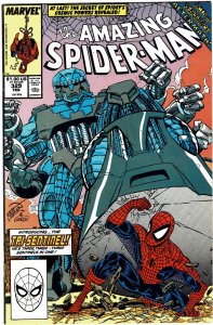 Amazing Spider-Man #329 Erik Larsen 1st Tri-Sentinel VF+