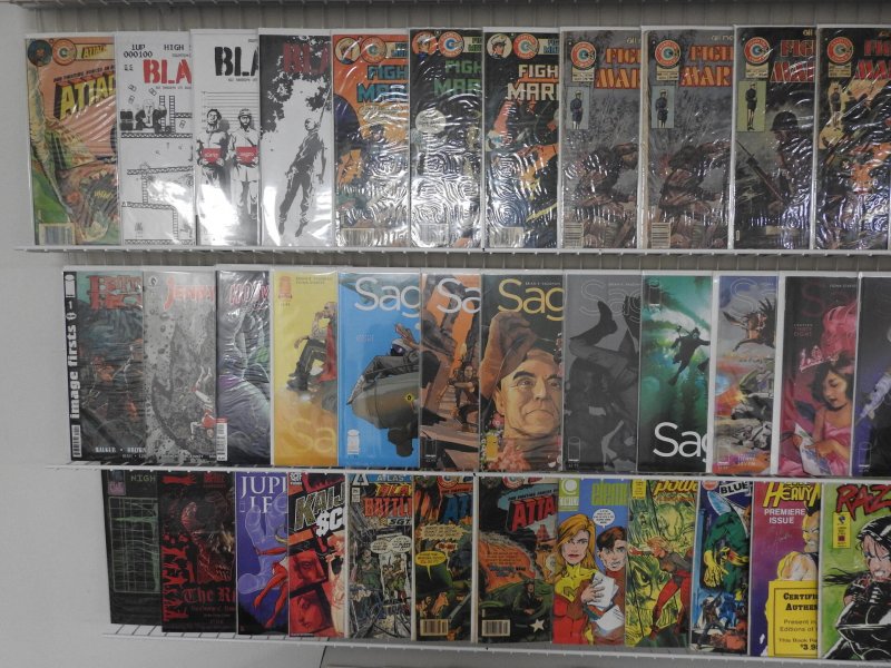 Huge Lot of 150+ Comics W/ King Kong, Witchblade, Saga Avg. Fine Condition.