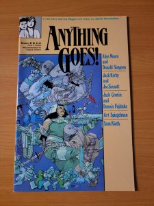 Anything Goes #2 ~ NEAR MINT NM ~ 1986 Comics Journel Comics