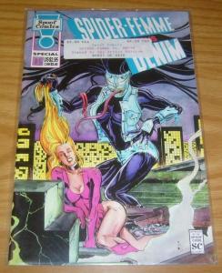 Spider-Femme vs Denim #1 VF/NM signed by artist edition venom spider-man #27/450