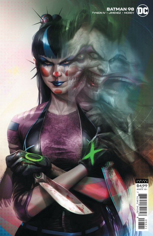 BATMAN #98 CVR B FRANCESCO MATTINA CARD STOCK VARIANT (JOKER WAR)