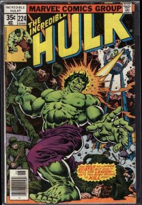 The Incredible Hulk #224 (1978) Hulk