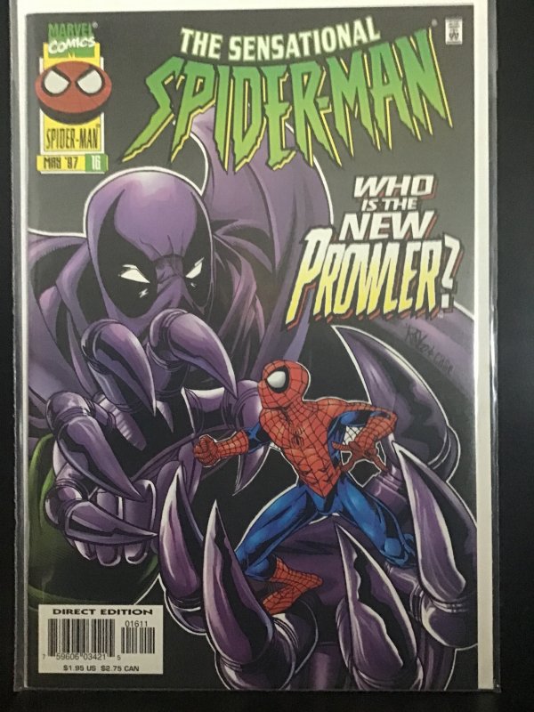 The Sensational SpiderMan 16 Direct Edition (1997) Comic Books