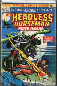 Supernatural Thrillers #6 (1973) Headless Horseman