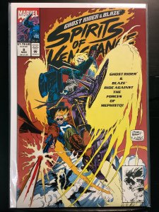 Ghost Rider/Blaze: Spirits of Vengeance #8 Direct Edition (1993)