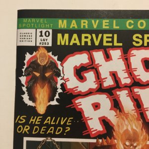 Ghost Rider #10 Phil Noto Marvel Spotlight Homage Cover 2023 NM