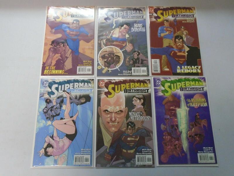 Superman Birthright set #1-12 8.0 VF (2003)