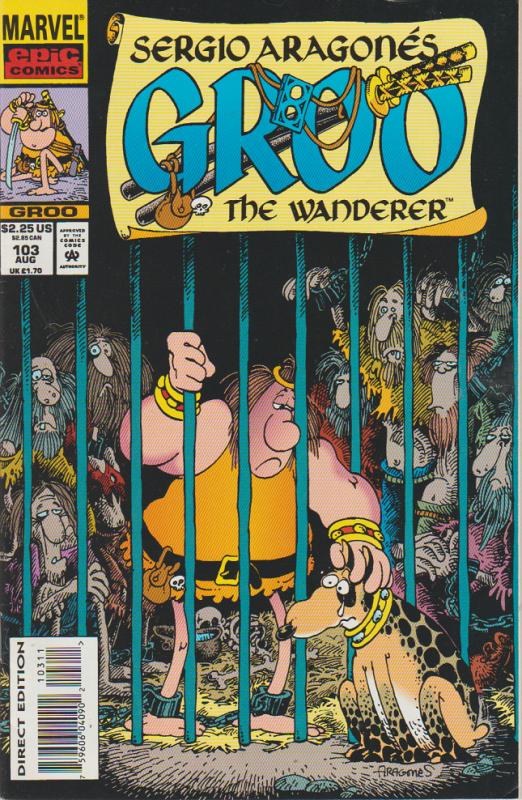 SERGIO ARAGONES - GROO THE WANDERER #103 - BONGO - NEW & UNREAD