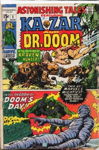 Astonishing Tales #1 (1970) Doctor Doom