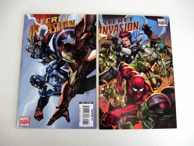 *SECRET INVASION VARIANT LOT (5 Books)