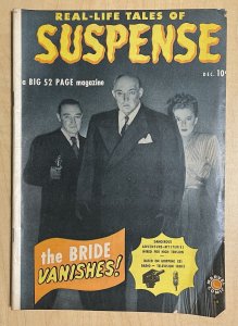 Suspense #1 VG 4.0 Marvel/Atlas 1949 Photo Cover