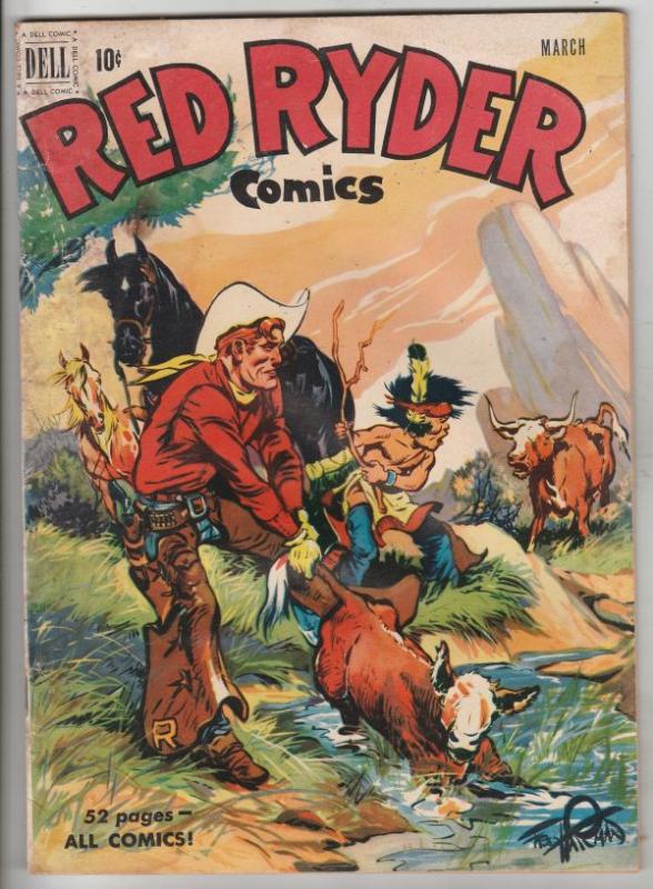 Red Ryder Comics #92 (Nov-51) VG Affordable-Grade Red Ryder