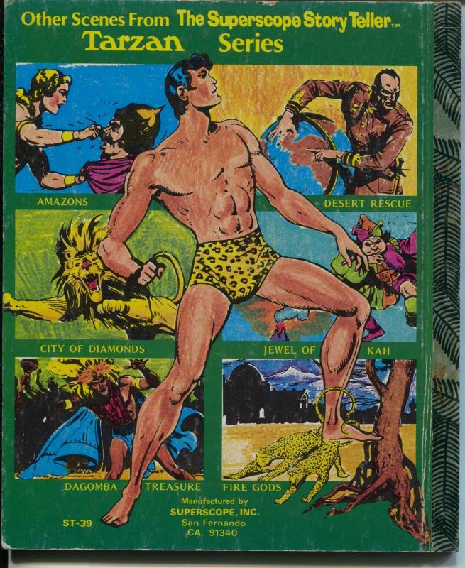 Tarzan Book ST-39-The Dagomba Treasure-Burne Hogarth art-hardback-G
