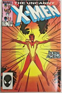UNCANNY X-MEN#199 FN/VF 1985 MARVEL COMICS 