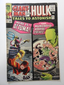 Tales to Astonish #64 (1965) FR/GD Condition coupon cut
