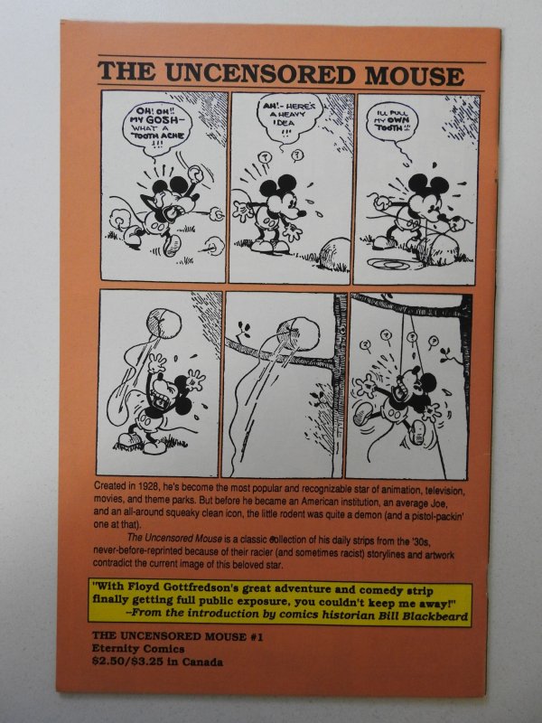 The Uncensored Mouse #1 (1989) VF+ Condition!