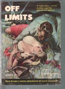 Intimate Novel #14 1952-Off Limits-Bruce Manning-headlight cover-G/VG