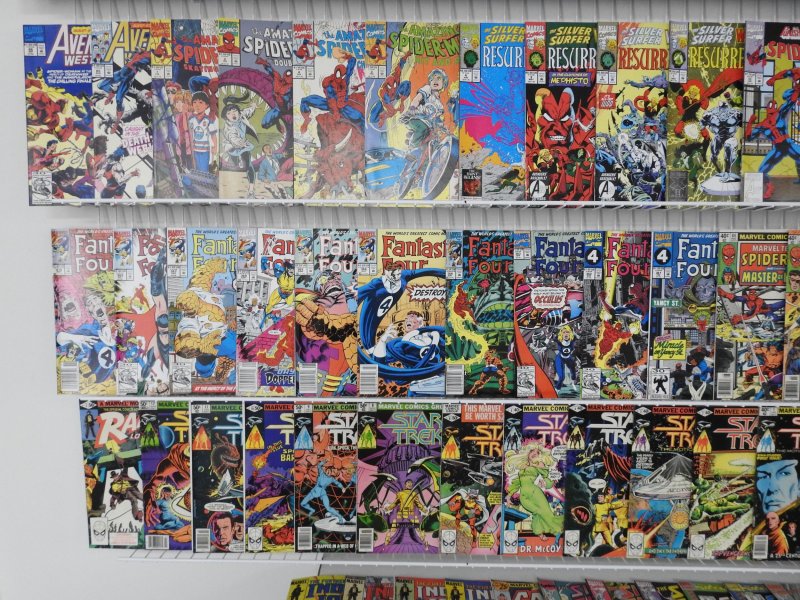 Huge Lot 190+ Comics W/ Spider-Man, Marvel Team-Up, Thor, +More! Avg FN+ Cond!