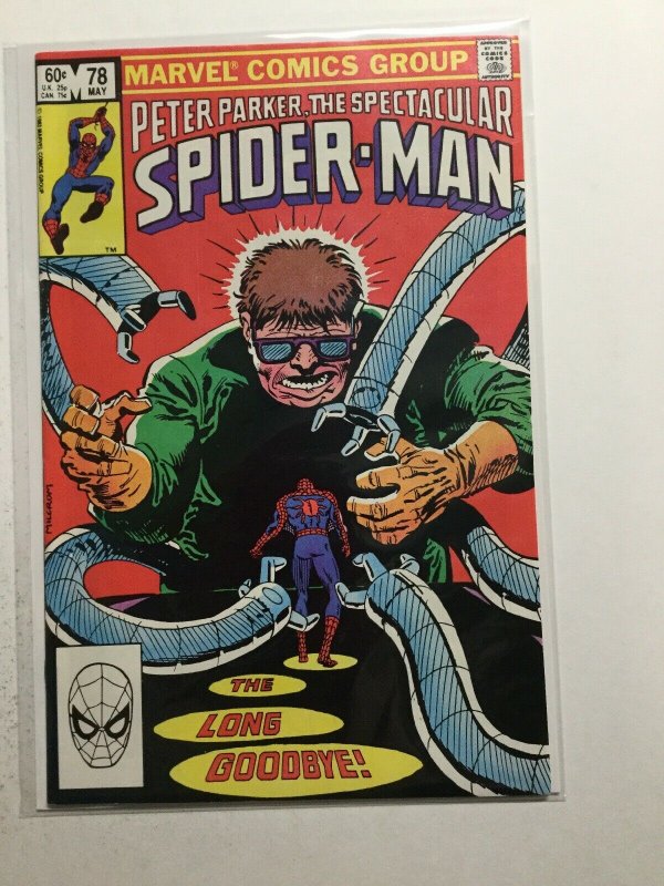 Peter Parker, The Spectacular Spider-Man 78 Near Mint Nm Marvel