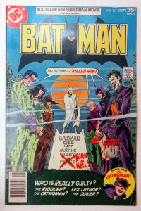 Batman #291 (1977) Classic cover art by Jim Aparo 