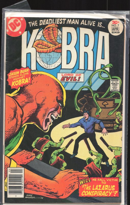 Kobra #7 (1977) Kobra