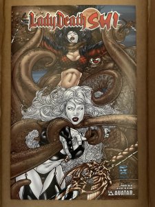 Lady Death Shi Preview Edition VF/NM Tied up Bondage Cover Limited 1000