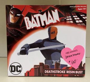 Animated Beware the Batman: Deathstroke Resin Bust Diamond Select Toys