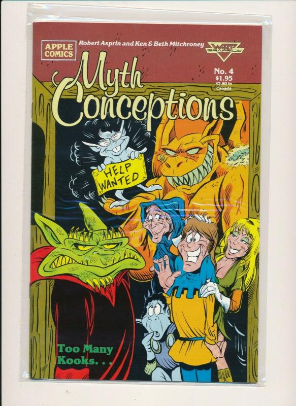 Apple Comics SET OF 8-MYTH CONCEPTIONS #1-#8  F/VF(PF853)