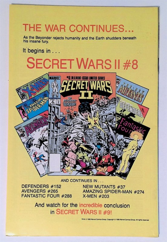 Avengers, The #264 (Feb 1986, Marvel) 7.5 VF-