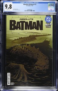 (2025) ABSOLUTE BATMAN #12 1st Print Cover ‘A’ CGC 9.8! 1st cameo HARLEY QUINN!