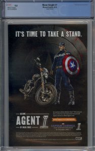 MOON KNIGHT #1 CGC 9.8 2014 ADI GRANOV VARIANT EDITION 759606080014
