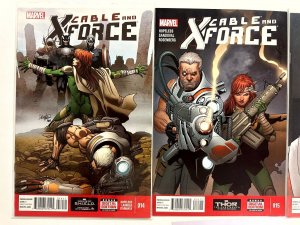 3 Cable & X-Force Marvel Comic Books # 14 15 16 X-Men Wolverine Deadpool 32 EJ10
