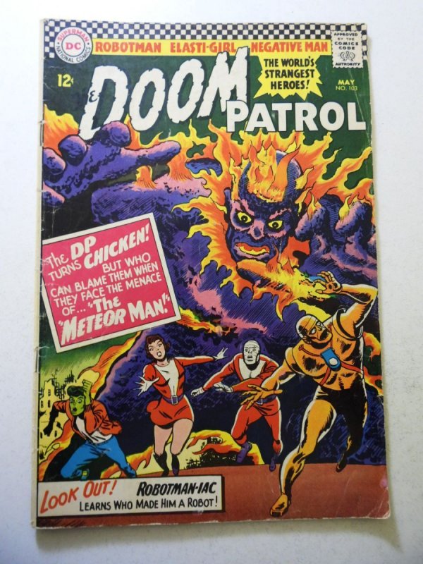 Doom Patrol #103 (1966) VG Condition cf detached at 1 staple