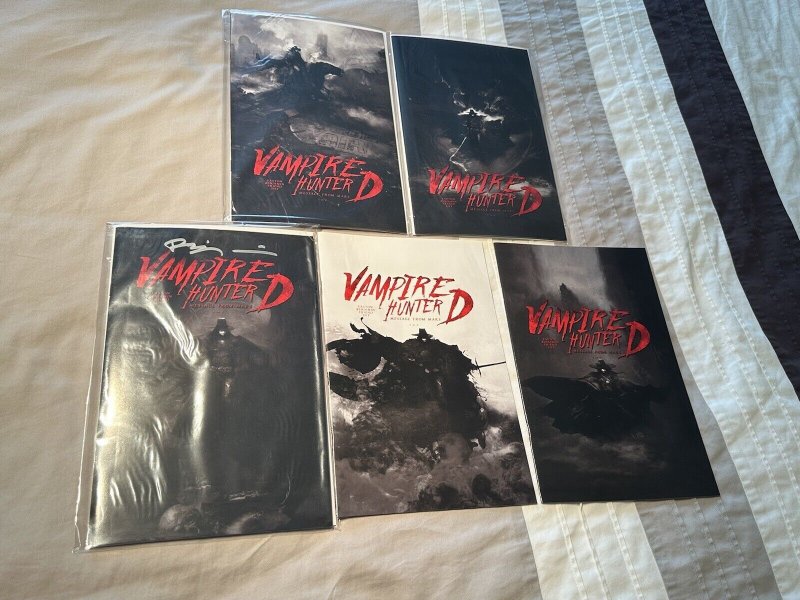 Vampire Hunter D Message From Mars Jae Lee Ryan Benjamin 15 Prints 30 Comics Box