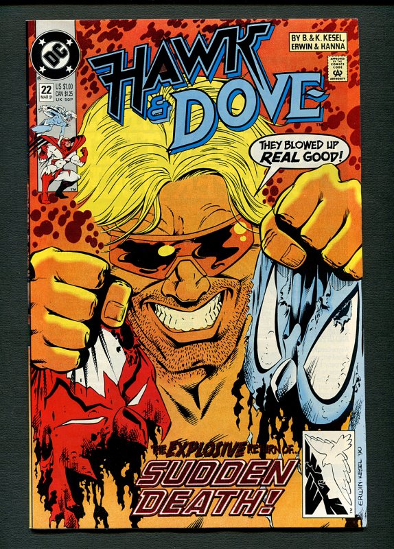 Hawk & Dove #13 - #22 (Complete Set)  VFN  / 1989