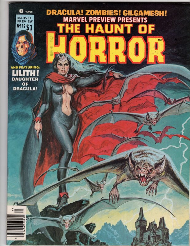 Marvel Preview #12 LILITH - DRACULA'S Daughter Classic Horror Magazine!!!