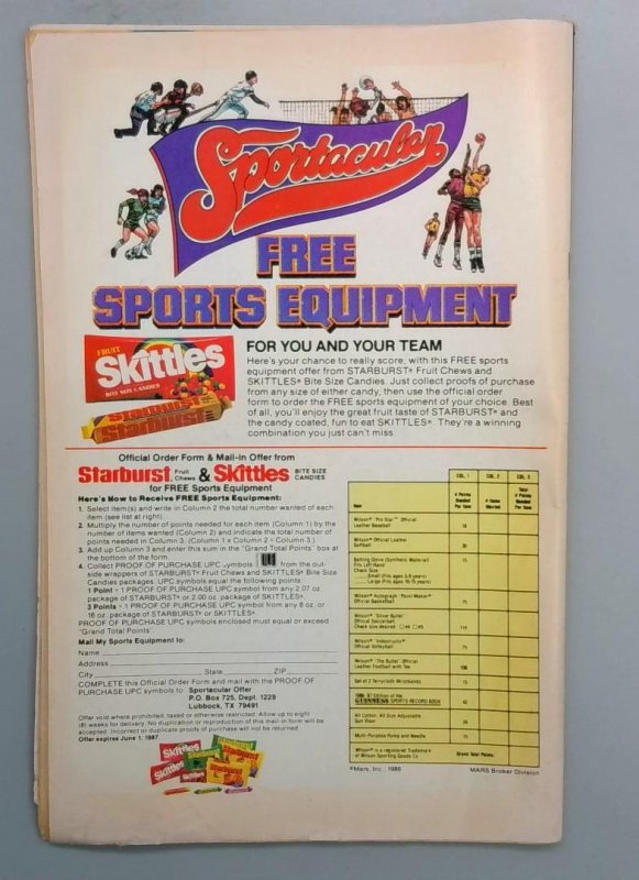 New Mutants #45, Uma Thurman Marvel, 1986