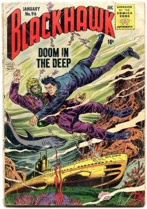 Blackhawk--#96--1956--COMIC BOOK--Quality--G/VG